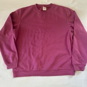 Womens Blair Purple Pullover Crewneck Sweater Medium